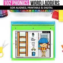 Load image into Gallery viewer, Word Ladders MEGA BUNDLE - Science of Reading Aligned - K - 2nd Grade