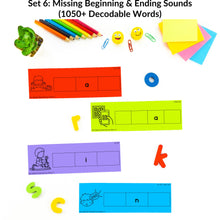 Load image into Gallery viewer, The Ultimate Decodable Words and Sentences Strips MEGA BUNDLE (Editable) - Science of Reading Aligned - K - 2nd Grade