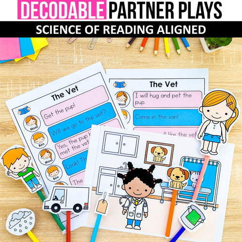 Decodable Partner Plays MEGA BUNDLE - SOR Aligned - K - 2nd Grade