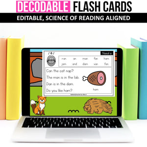 2nd grade flash cards Fluency Flash Cards MEGA BUNDLE (Editable)
