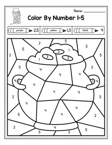St Patrick's Day Activities for Preschool, St Patrick's Day Math
