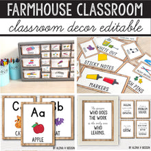 Load image into Gallery viewer, Modern Farmhouse Classroom Decor Bundle INSTANT DOWNLOAD