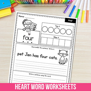 The Ultimate Heart Words Bundle - Science of Reading Aligned