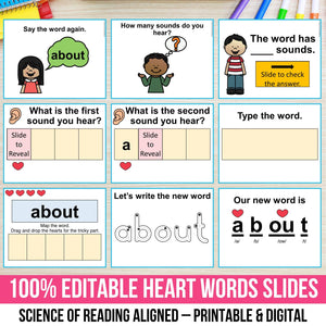 The Ultimate Heart Words Bundle - Science of Reading Aligned