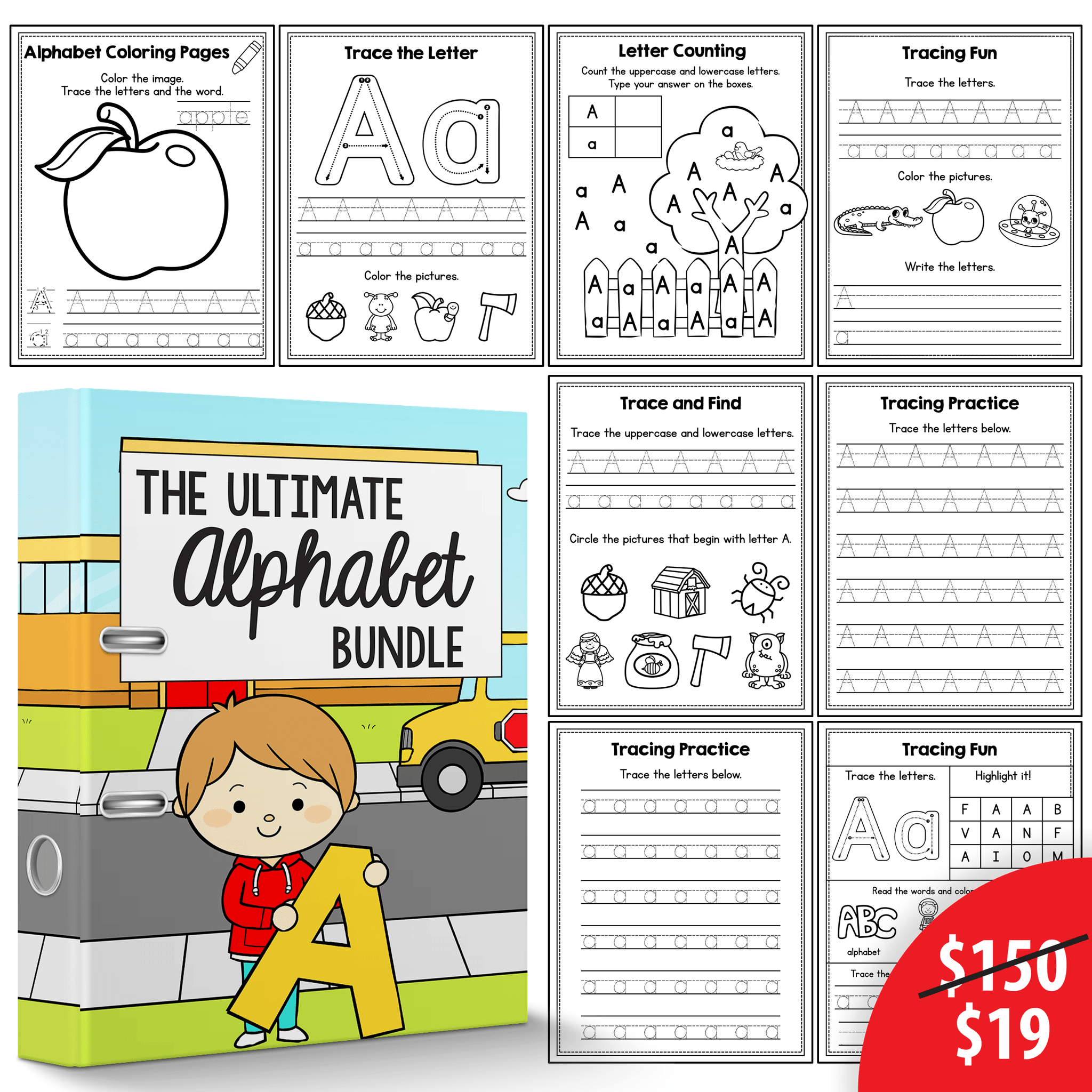 Alphabet Adventure Bundle – Wee Gallery