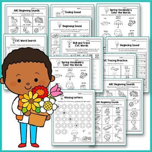 Spring Activities For Kindergarten (Literacy) - Mothers Day Writing Activities