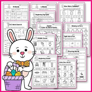 Easter Activities For Kindergarten Literacy - Easter Worksheets Kindergarten