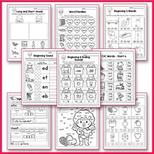 Load image into Gallery viewer, Valentine&#39;s Day Activities For Kindergarten Literacy No Prep