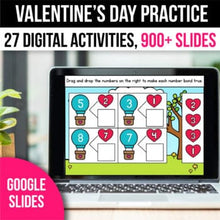 Load image into Gallery viewer, Valentines Day Activities and Games for Google Slides