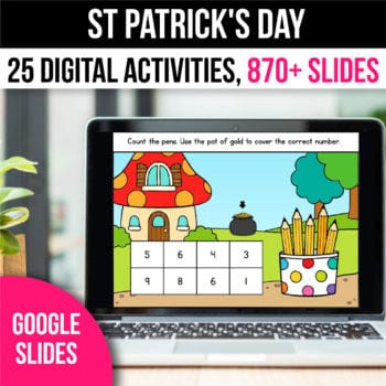 St Patricks Day Activities Math Games for Google Slides – My Nerdy Teacher
