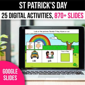 St Patricks Day Activities Math Games for Google Slides