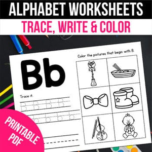 Alphabet Tracing Worksheets Beginning Sounds Worksheet Coloring Pages