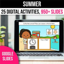 Load image into Gallery viewer, End of the Year Summer Activities for Google Slides