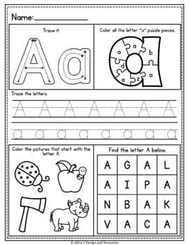 Kindergarten Morning Work September 1st Grade MW1 – My Nerdy Teacher